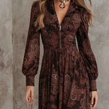Formázott Silhouette Maxi Ruha