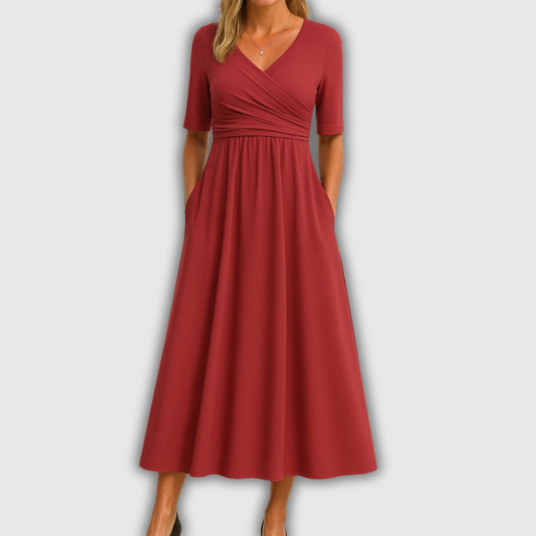 Elira | Keresztvállú Elegancia Ruha
