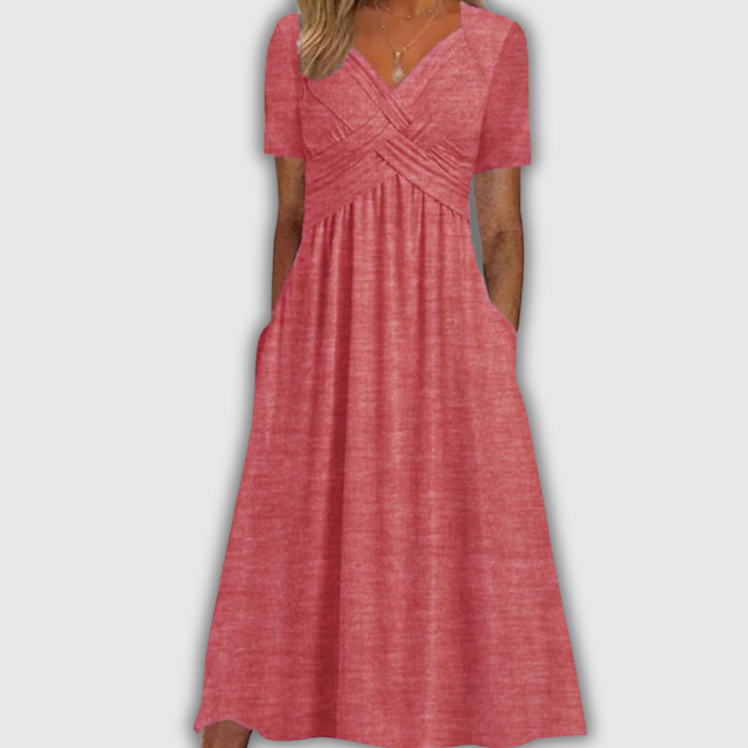 Elira | Keresztvállú Elegancia Ruha