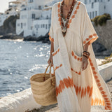Caftan Ruha "Faustine" – Okker Naxosból