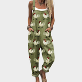 Olivia | Relaxált Dungaree Overál