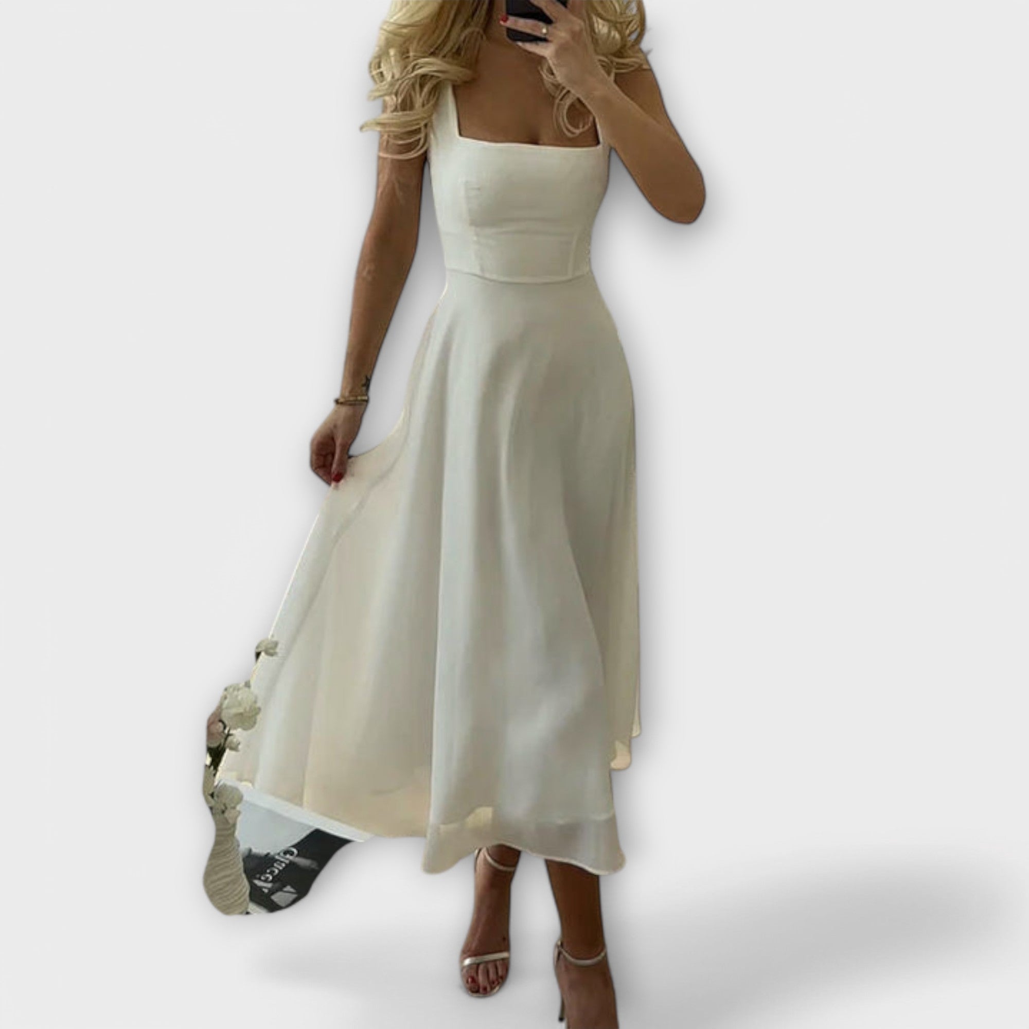 Elegáns Ujjatlan Ruha