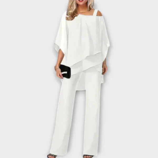 Celeste | Elegáns Chiffon Overál Szett