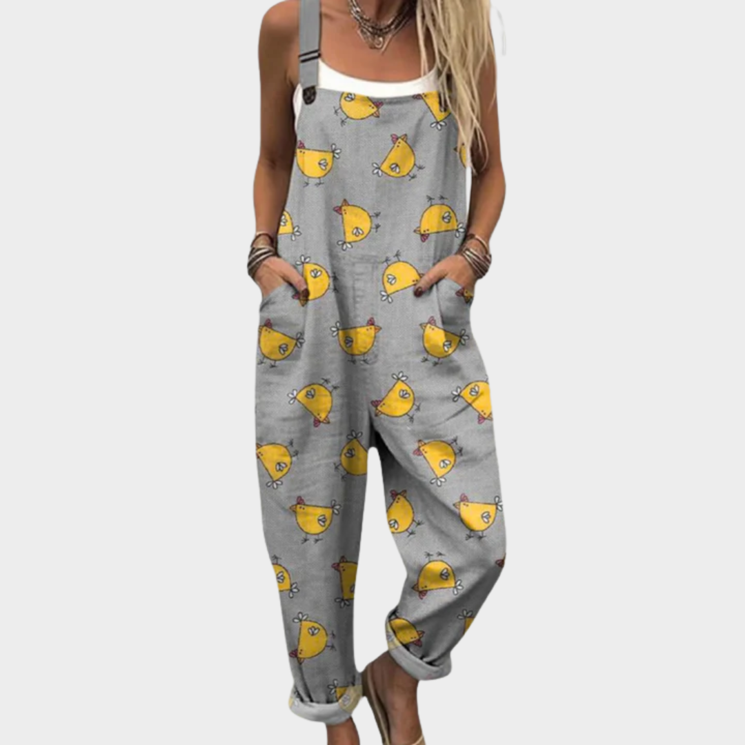 Hallie | Relaxált Dungaree Overall