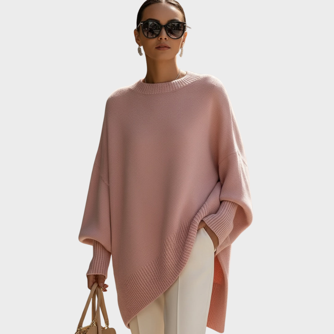 Maisie | Oversized Poncho Pulóver