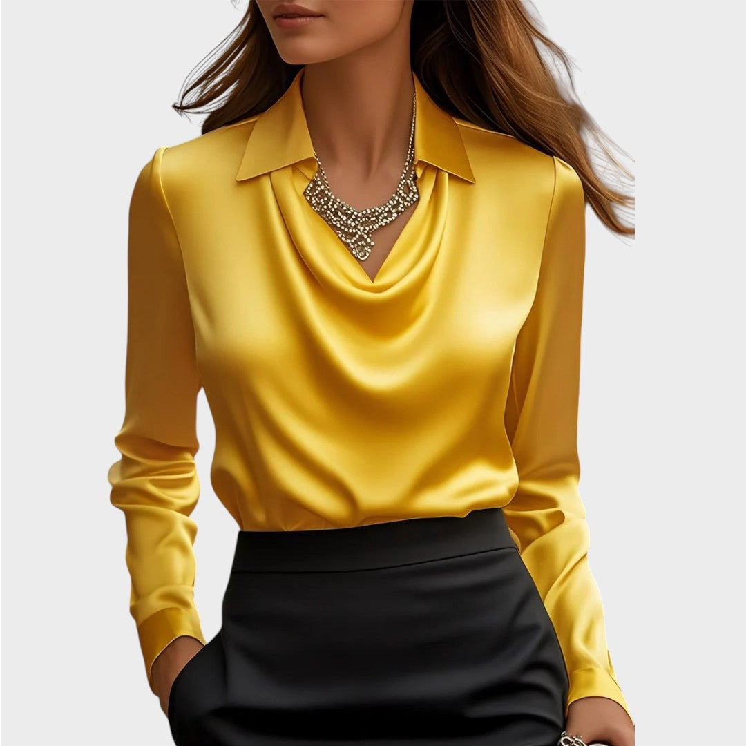 Elin | Elegáns Sátén Blúz