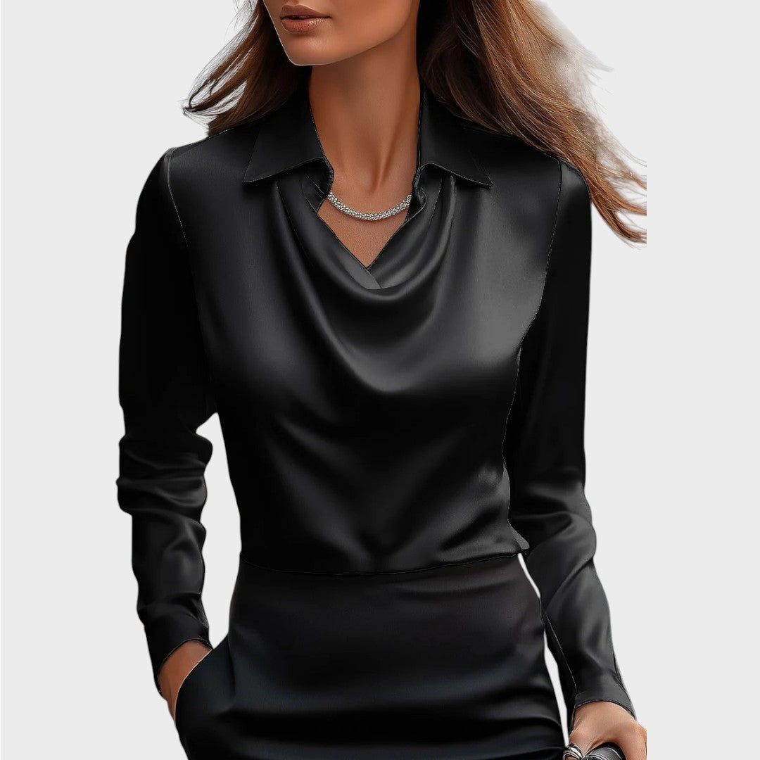 Elin | Elegáns Sátén Blúz