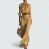 Doris | Hosszú Ujjú Maxi Ruha