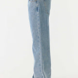 Aesha Alacsony Derék Farmer - Világoskék Denim