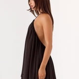 Alicelle Halter Mini Ruha - Csokoládé