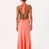 Attina Halter Maxi Ruha - Korall