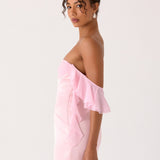 Bex Strapless Mini Ruha - Rózsaszín