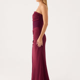 Charmaine Maxi Ruha - Mély Bordó
