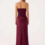 Charmaine Maxi Ruha - Mély Bordó