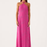 Cliffs Edge Maxi Dress - Berry Kiss