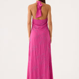 Cliffs Edge Maxi Dress - Berry Kiss