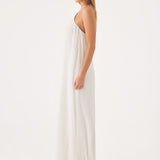 Danni Halter Maxi Ruha - Fehér