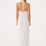 Danni Halter Maxi Ruha - Fehér
