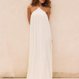 Danni Halter Maxi Ruha - Fehér