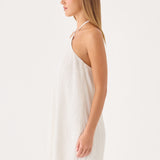 Danni Halter Mini Ruha - Fehér
