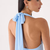 Dinah Halter Mini Ruha - Kék
