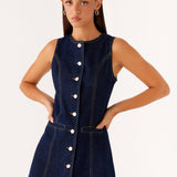 Dolton Mini Ruha - Indigo