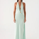 Eleni Halter Maxi Ruha - Pisztácia