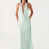 Eleni Halter Maxi Ruha - Pisztácia