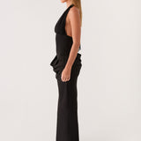 Emaretta Halter Maxi Ruha - Fekete