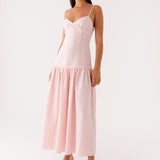 Found You Midi Dress - Rózsaszín
