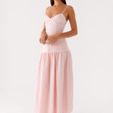 Found You Midi Dress - Rózsaszín