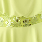 Gala Flitteres Mini Ruha - Lime