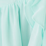 Guide You Halter Neck Mini Dress - Aqua