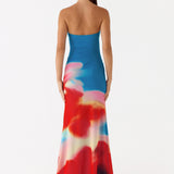 Iroha Pánt nélküli Maxi Ruha - Twilight Petal