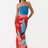 Iroha Pánt nélküli Maxi Ruha - Twilight Petal
