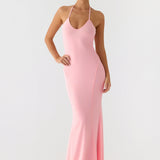 Jolin Halter Maxi Ruha - Baba Rózsaszín