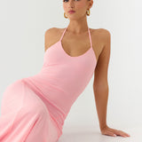 Jolin Halter Maxi Ruha - Baba Rózsaszín