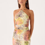 Just Right Mini Dress - Mystique Leopard