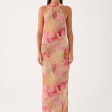 Keena Chiffon Sál Maxi Ruha - Botanikai Gepárd