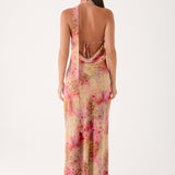 Keena Chiffon Sál Maxi Ruha - Botanikai Gepárd