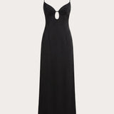 Kindall Maxi Ruha - Fekete