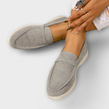 Elegáns Női Suéd Loafer