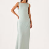 Line By Line Maxi Dress - Zöld