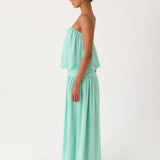 Lioras Pántnélküli Maxi Ruha - Aqua