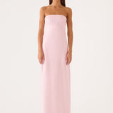 Lucienne Strapless Maxi Ruha - Rózsaszín