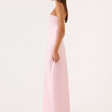 Lucienne Strapless Maxi Ruha - Rózsaszín