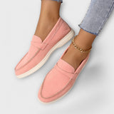 Elegáns Női Suéd Loafer