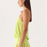 Make It Right Mini Dress - Lime