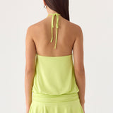 Make It Right Mini Dress - Lime