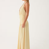 Makena Halter Maxi Ruha - Sárga